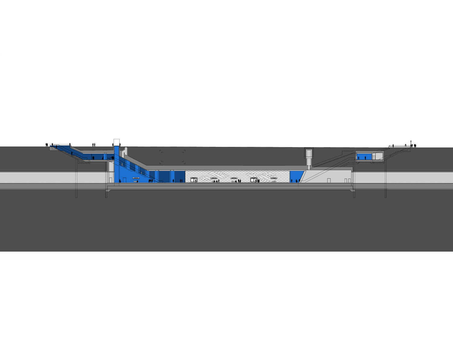 Wehrhahnlinie Duesseldorf, Concept, Konzept, Spatial Conception, Raeumliches Konzept