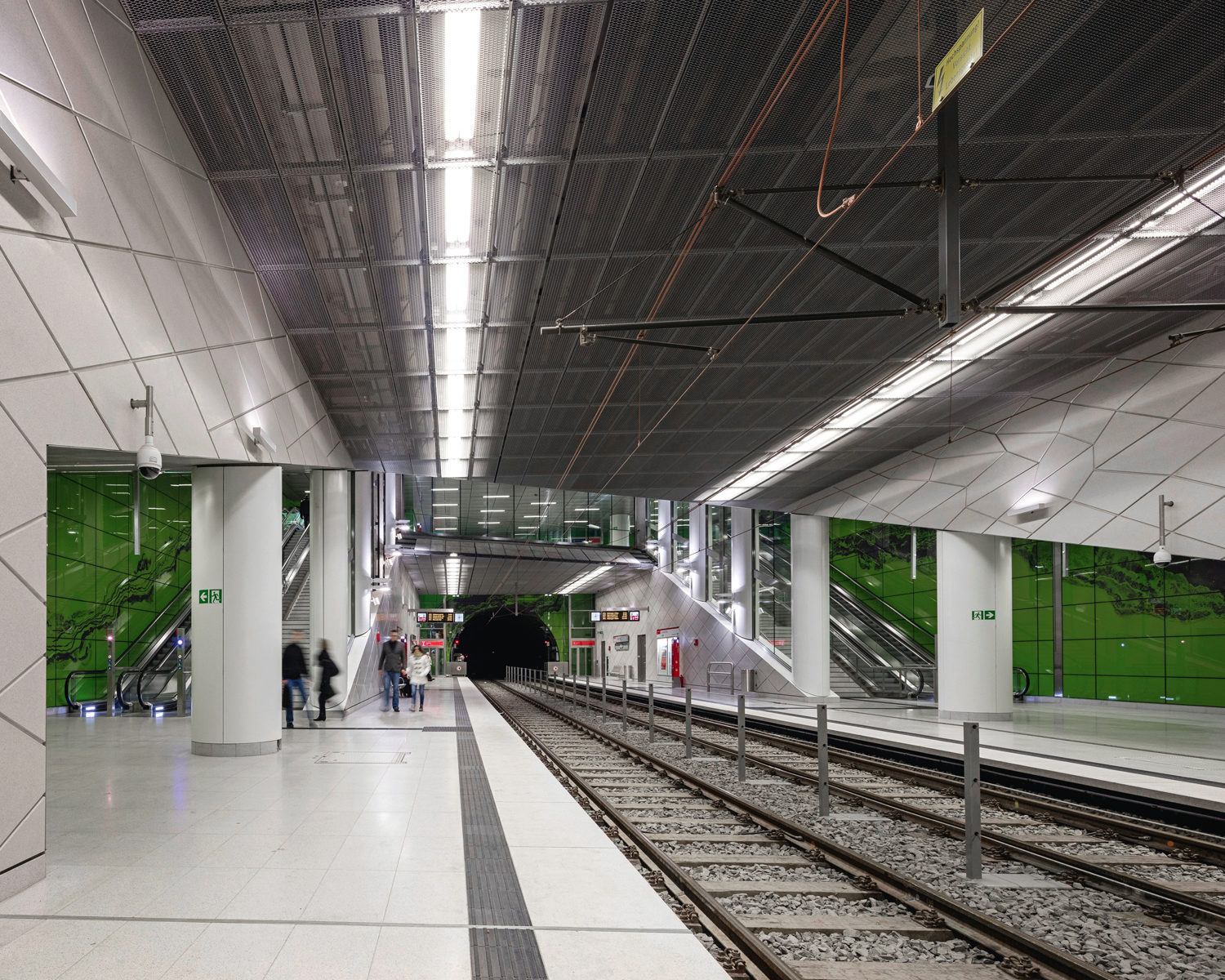 Wehrhahnlinie Duesseldorf, Stations, Graf Adolf Platz, Manuel Franke, netzwerkarchitekten, Photo Joerg Hempel